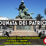 Monumento ai Caduti della Batteria Masotto, a Messina l’adunata dei patrioti